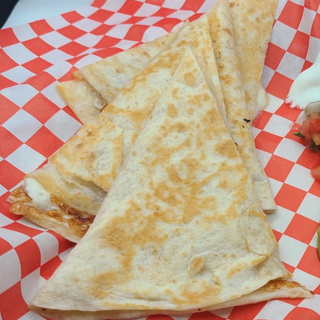 Plain Quesadilla.