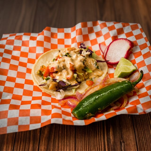 Shrimp Taco.