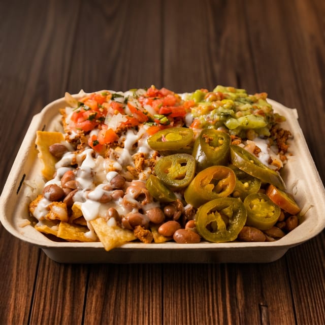Veggie Nachos.